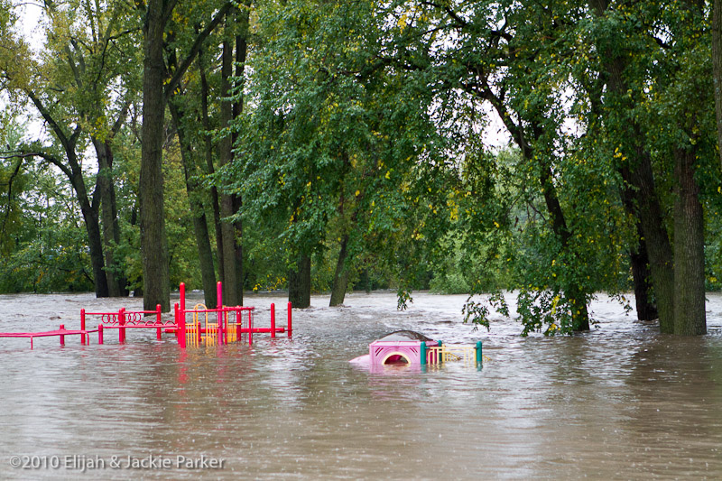 Flooding in Pine Island, MN