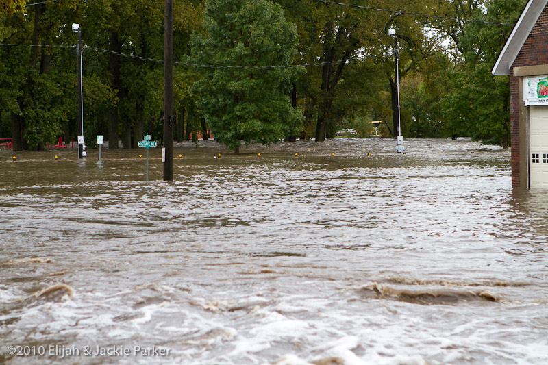 Flooding in Pine Island, MN