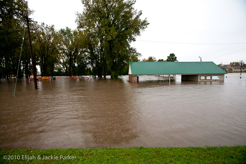 Flooding in Pine Island, MN