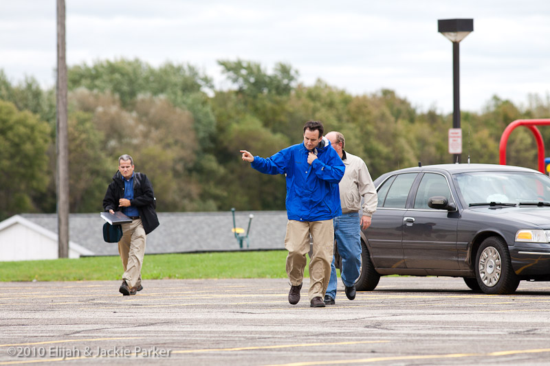 Gov. Pawlenty visits Pine Island, MN