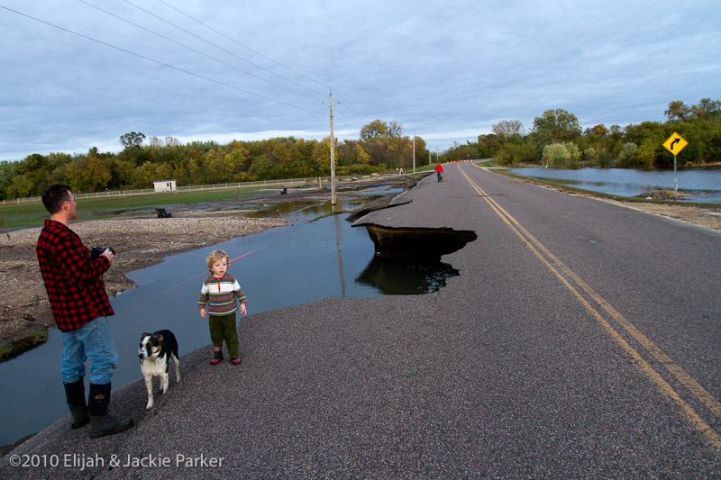 More Flood Pictures (Friday Night in Pine Island, MN)